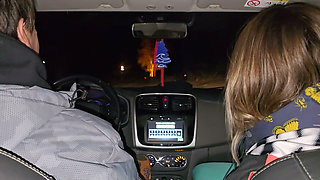 Dirty Sluts Sucking Dick in the Uber Before Party! Knock Knock Stream