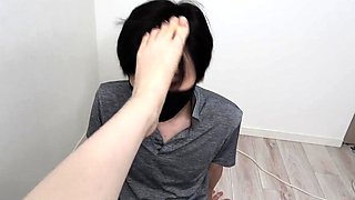 Sexy foot fetish casting