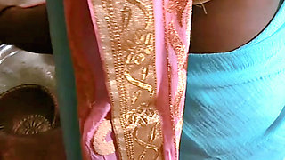 Desi Tamil House Maid in Petticoat Bra Cleaning Tease & Wild Reverse Cowgirl Ride on Owner! Indianhotwifex