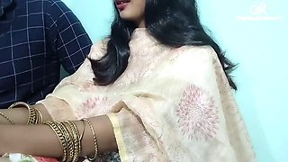 Desi Wife Fingering & Cumshot - Homemade Indian Couple Alone in Room