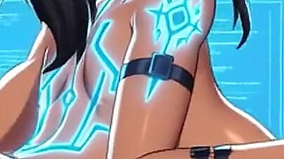189. Naked Girls in Control Room, Ai Animation
