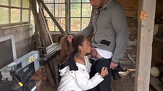 Hot MILF Outdoor Doggy Style - Big Natural Tits Amateur Homemade Sex