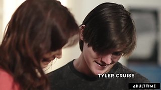 Lonely stepmother Sirena De Mer loves riding her stepson's big dick!