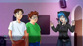 Lesbian Masturbation Summer time saga .