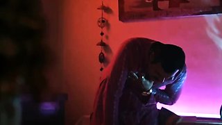 Tiny Indian MILF Naomi Shah swallows a stiff cock