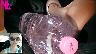 Brake Failure with a Bottle Stuck Under the Brake Pedal