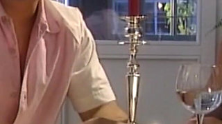 German MILF Takes Rough Fuck in the Toilet