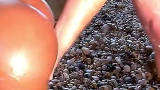 Step dad fucks horny Latina teen Noe on vacation at the beach
