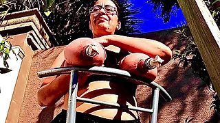 Sex Slave Nipple Enlargement Cam 3