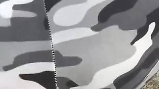 Dirty diana is outside and ready to play