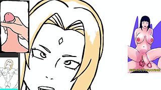 Hermaphroditism Tsunade Getting Porked by Wooly Man sausage While Lounging Down - Ample Fun bags, Firm Gigantic Futa Boner Nutting Mitts-Free-for-all - ten Minute Girl Voice Jerk Off Instructions