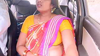 Jungle Car Sex with Indian Maid. Telugu Dirty Talks.