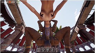 The Ancient Statue Woke Up And Began To Pound Lara In All Her Holes, Filling Her With Sperm. 3d Hentai Game. Part 1 - Car Toon