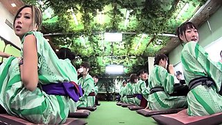 Asian and american group sex