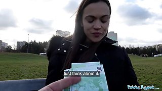 Flirtatious Alyssa Reece at publicagent clip