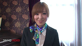 Hikaru Shiina's Wild Asian Threesome Blowjob Fantasy