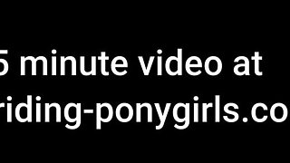 Her First Ponygirl Lesson: Krystal Kash   Ponyplay