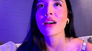 Confident athletic Hanna Miller blowjob video full