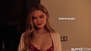 Tiny Cutie Cant Wait To Eat Her Hot Bff Sonya Blazes Pussy