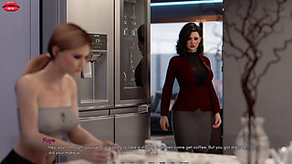 Forbidden Passion: Wanda and Faye Lesbian Sex Scenes - Ms. Denvers Gameplay