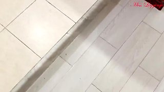 Italian MILF Aunt in See Through White Leggings Gives Blowjob and Riding - Amateur Homemade Roleplay