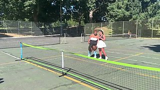 Coach Threesome Fuck: Anal & Squirting with Pickleball MILFs