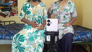 Sisters video call with boyfriend