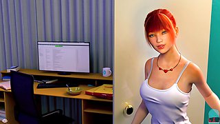 3dcg, double homework, anime