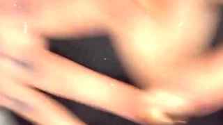 Big boobs milf masturbates with her dildo
