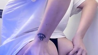 Big boobs milf masturbates with her dildo