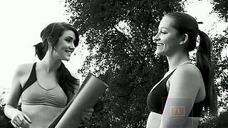 Classic Hot Lesbian Seduction After Yoga Class