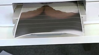 Luna Corazon's Naughty Lust in an Ebony Office Affair