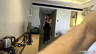 Gorgeous thai girl with sexy body agreed to fuck with me all night