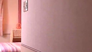 Sexual oriental cutie is petting her raw virgin