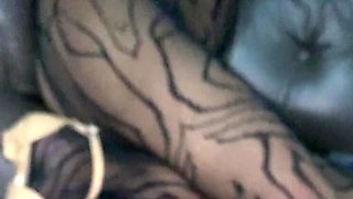 Tina Baby Anal Fuck in Net Dress - Sri Lankan Slut Gets Brutal Ass Pound