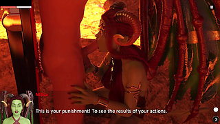 Demon Sucks Cock While Watching His Ex -the Spellbook Ntr 20 Animated Porn Gameplay