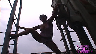 Wild Public Flashing Adventures with Two Hotties