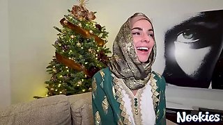 Hijab MILF Venus Valencia Big Tits POV Blowjob & Doggy Style Fuck